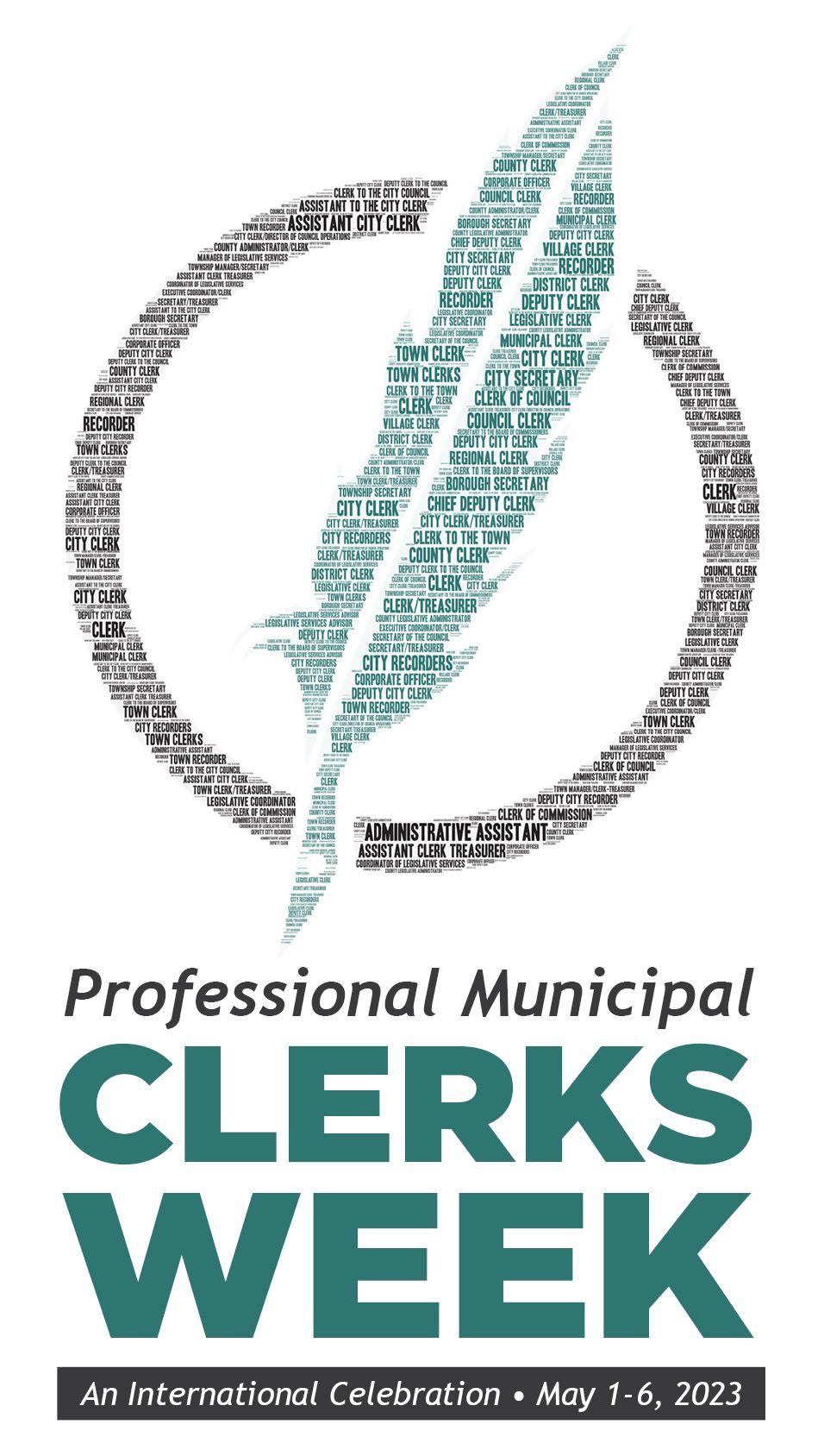 Professional Municipal Clerks Week Town of Exeter New Hampshire